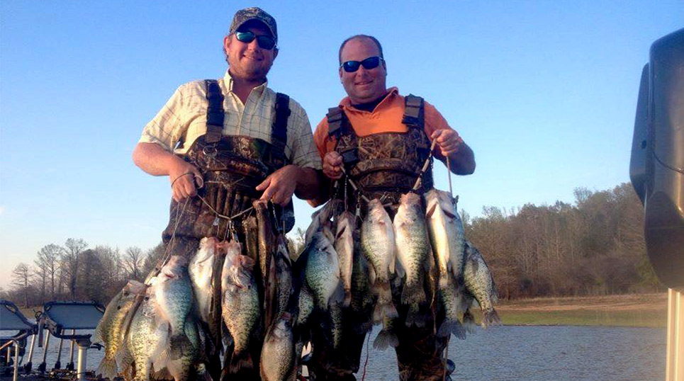 Grenada Lake Crappie - Crappie Fishing Guides - Grenada, MS