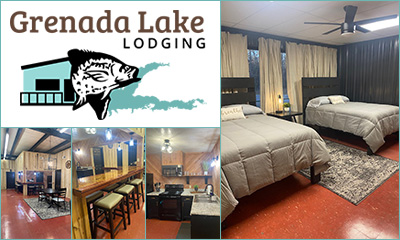 Grenada Lake Lodging